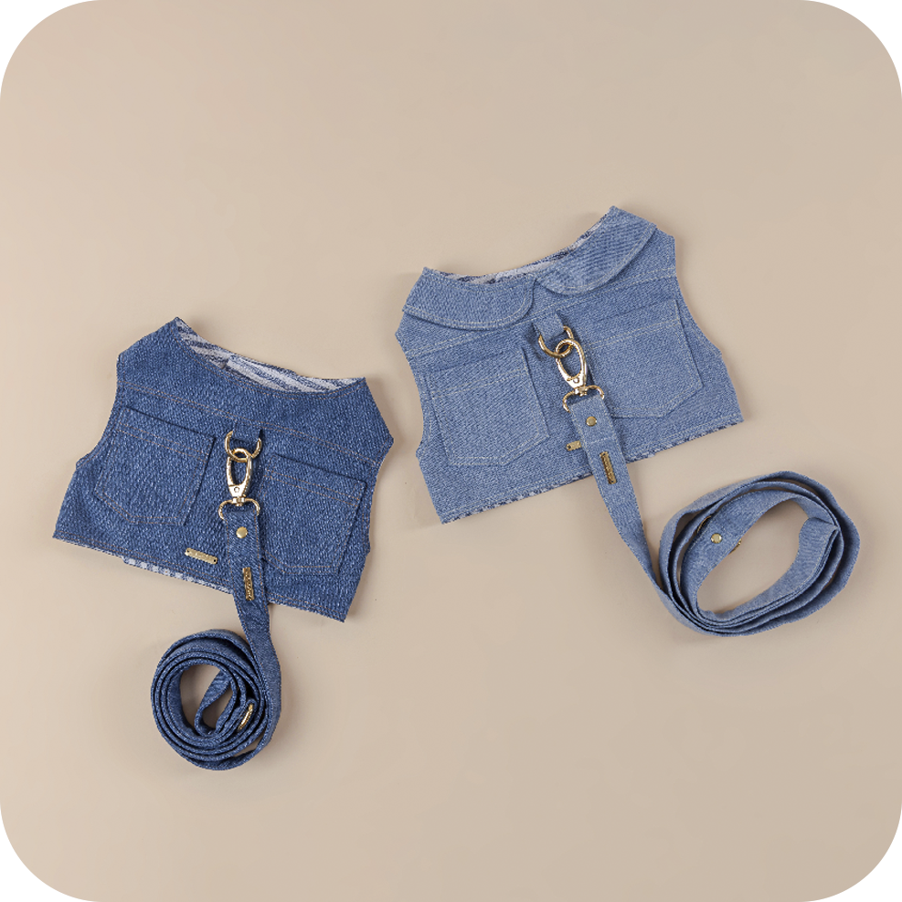 SKY DENIM HARNESS