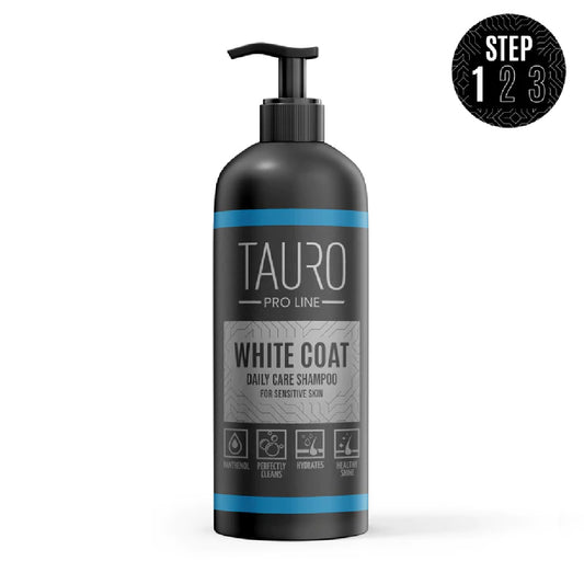 Tauro Pro Line - White Coat daily care shampoo 33.8FL OZ