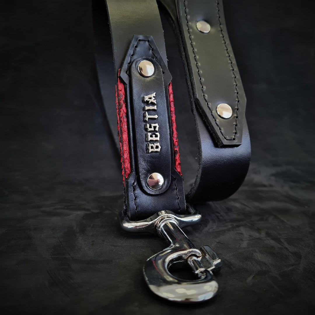 The ''Red Dragon'' Leash BESTIA