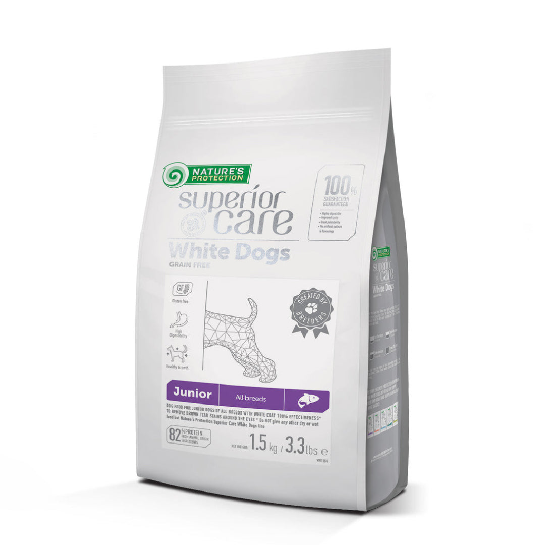 WHITE DOGS GRAIN FREE SALMON JUNIOR ALL BREEDS