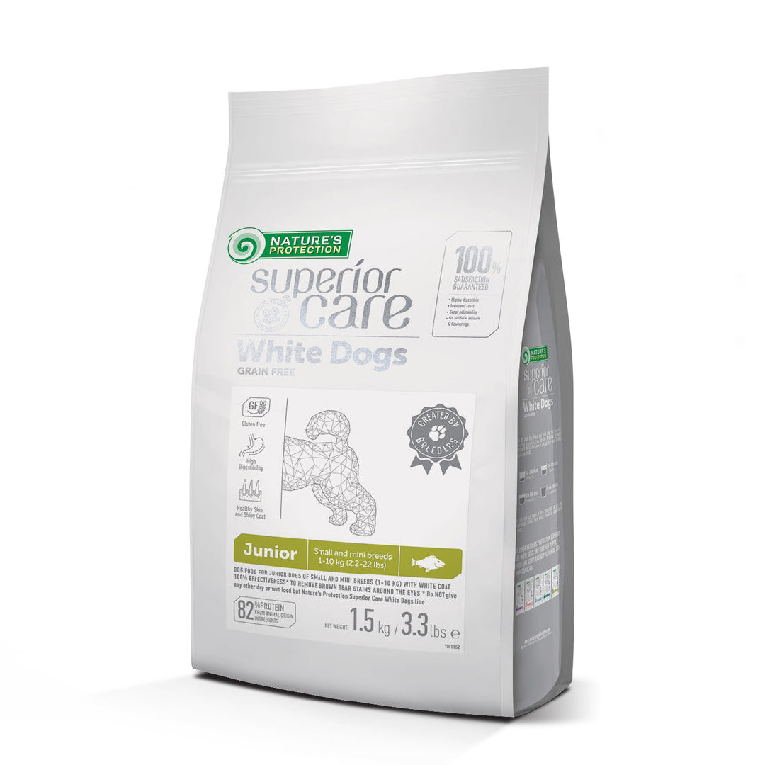 WHITE DOGS GRAIN FREE WHITE FISH JUNIOR SMALL AND MINI BREEDS