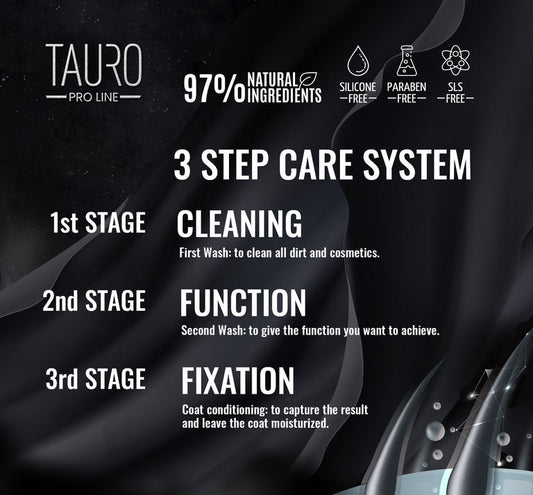 Tauro Pro Line - Healthy Coat deep cleaning shampoo 33.8FL OZ