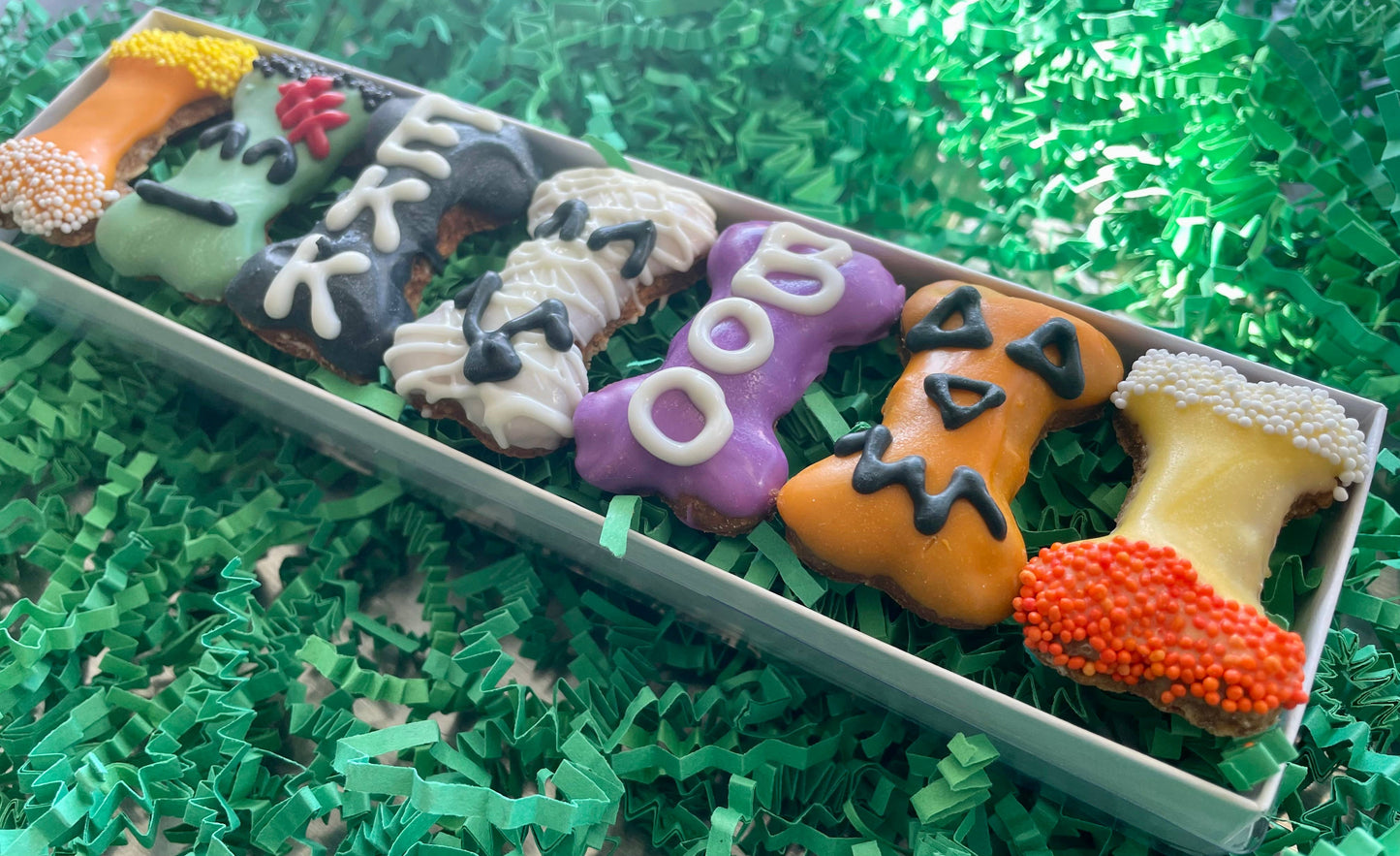 Mini muttsters Howloween dog treats GIFT BOX