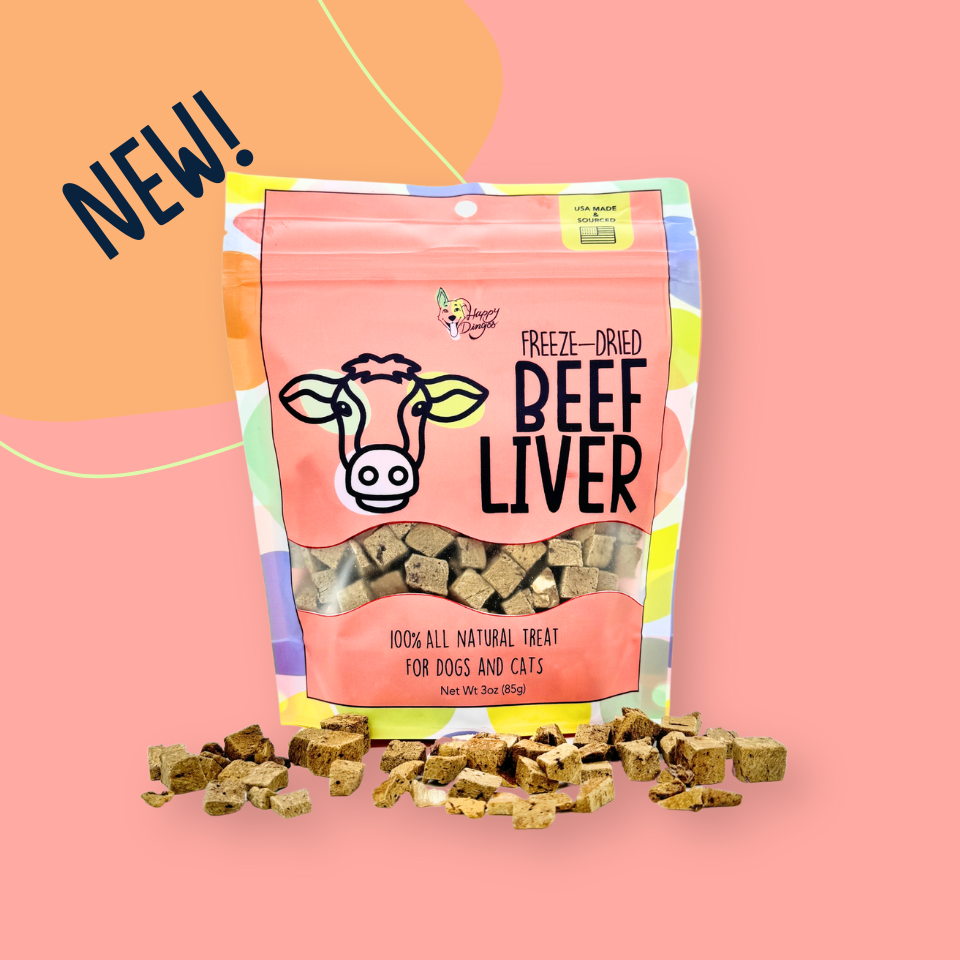 Beef Liver Freeze-Dried Treat 3onz