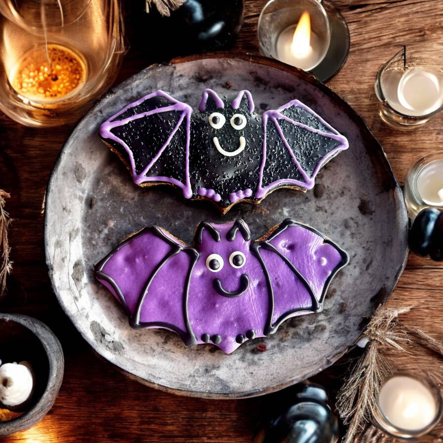 Boo Batty Halloween dog treats