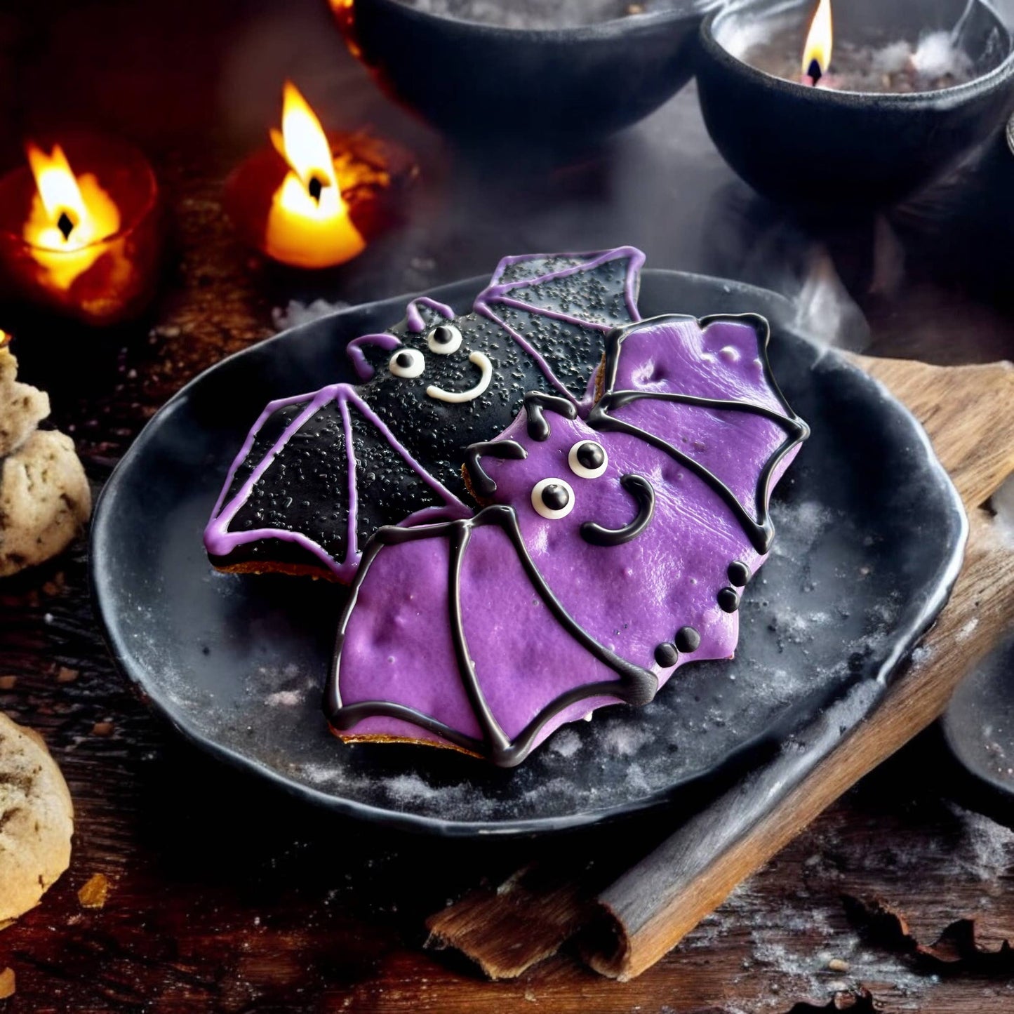 Boo Batty Halloween dog treats