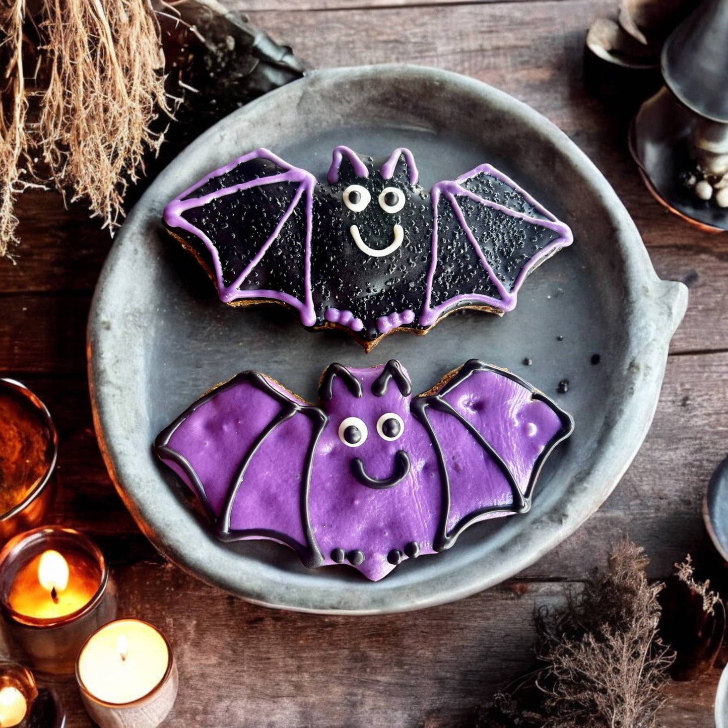 Boo Batty Halloween dog treats