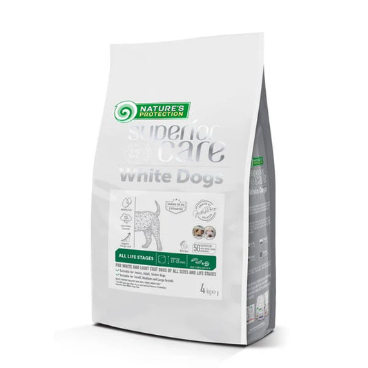 WHITE DOGS INSECT + RICE ALL STAGES ( ANY SIZE , ANY BREED )