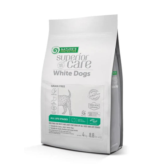 WHITE DOGS GRAIN FREE WHITE FISH + KRILL ADULT LARGE BREED