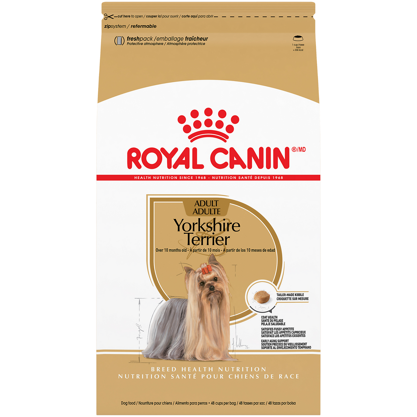 Royal Canin® Breed Health Nutrition® Yorkshire Terrier Adult Dry Dog Food, 2.5 lb